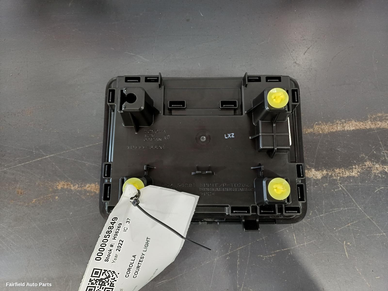 2018-2026 Toyota Corolla Courtesy Light
