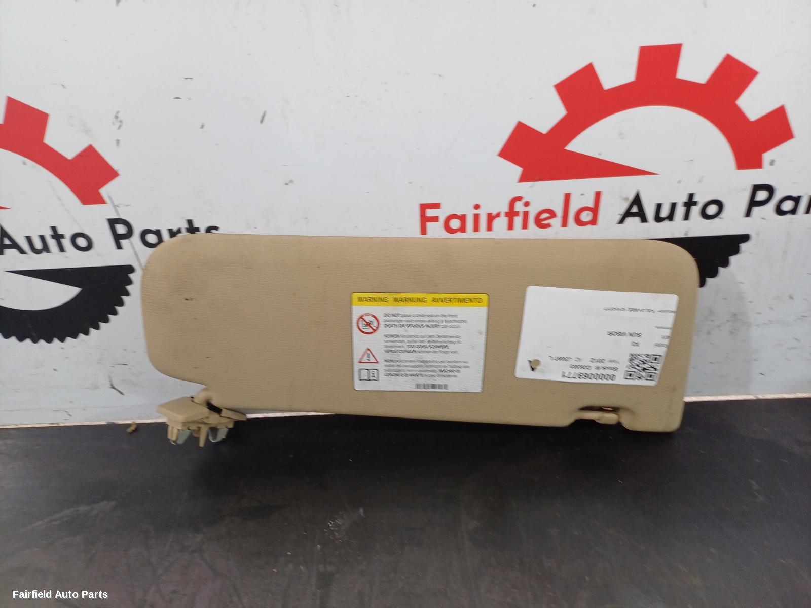 2010-2017 Bmw X3 Sunvisor