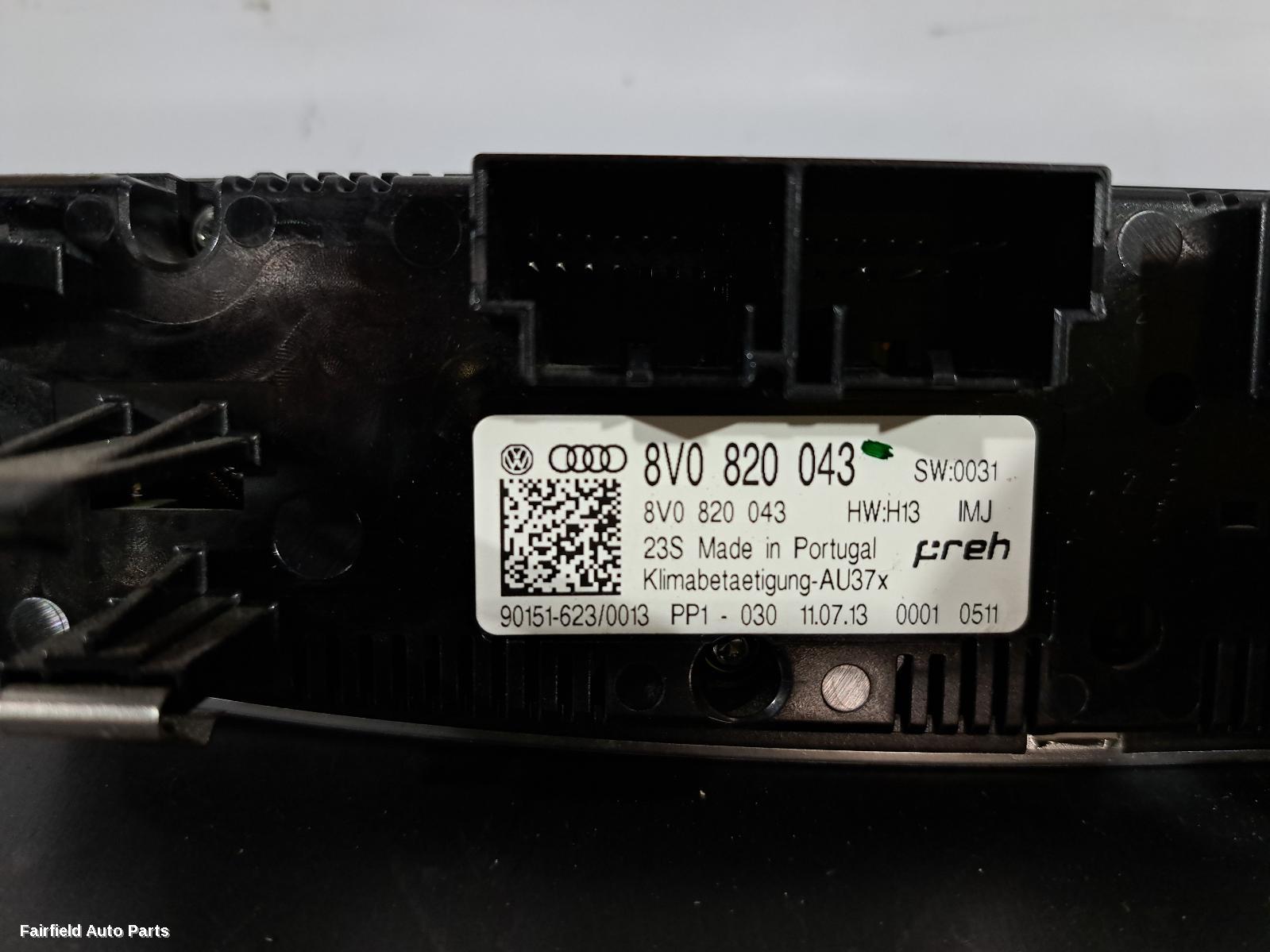 2013-2020 Audi A3 Heater Ac Controls