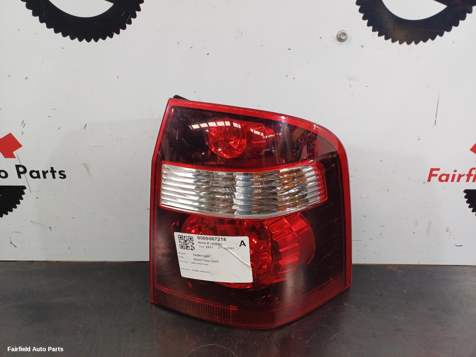 2009-2011 Ford Territory Right Taillight