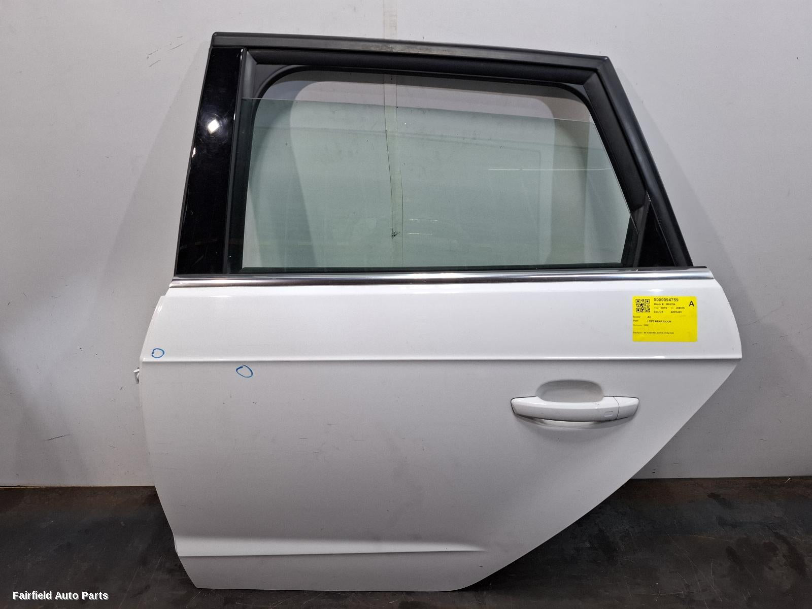 2013-2020 Audi A3 Left Rear Door Sliding