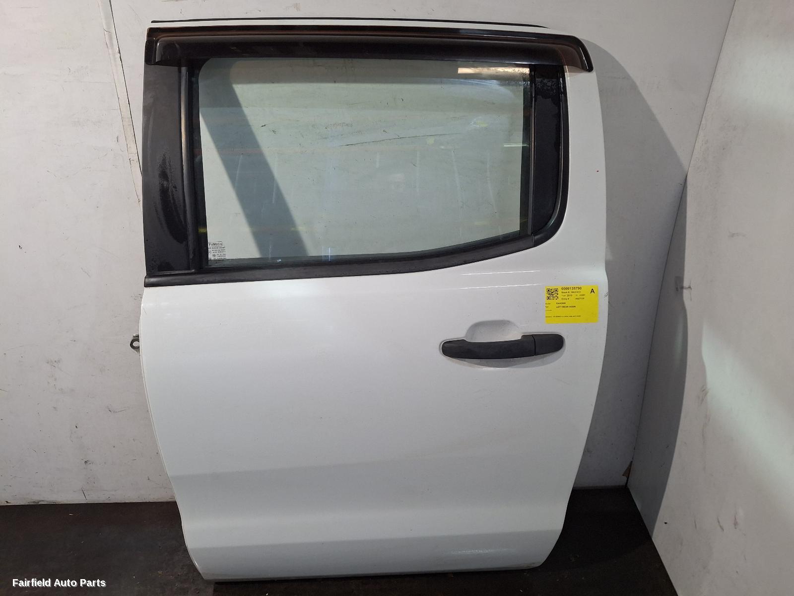 2011-2022 Ford Ranger Left Rear Door Sliding