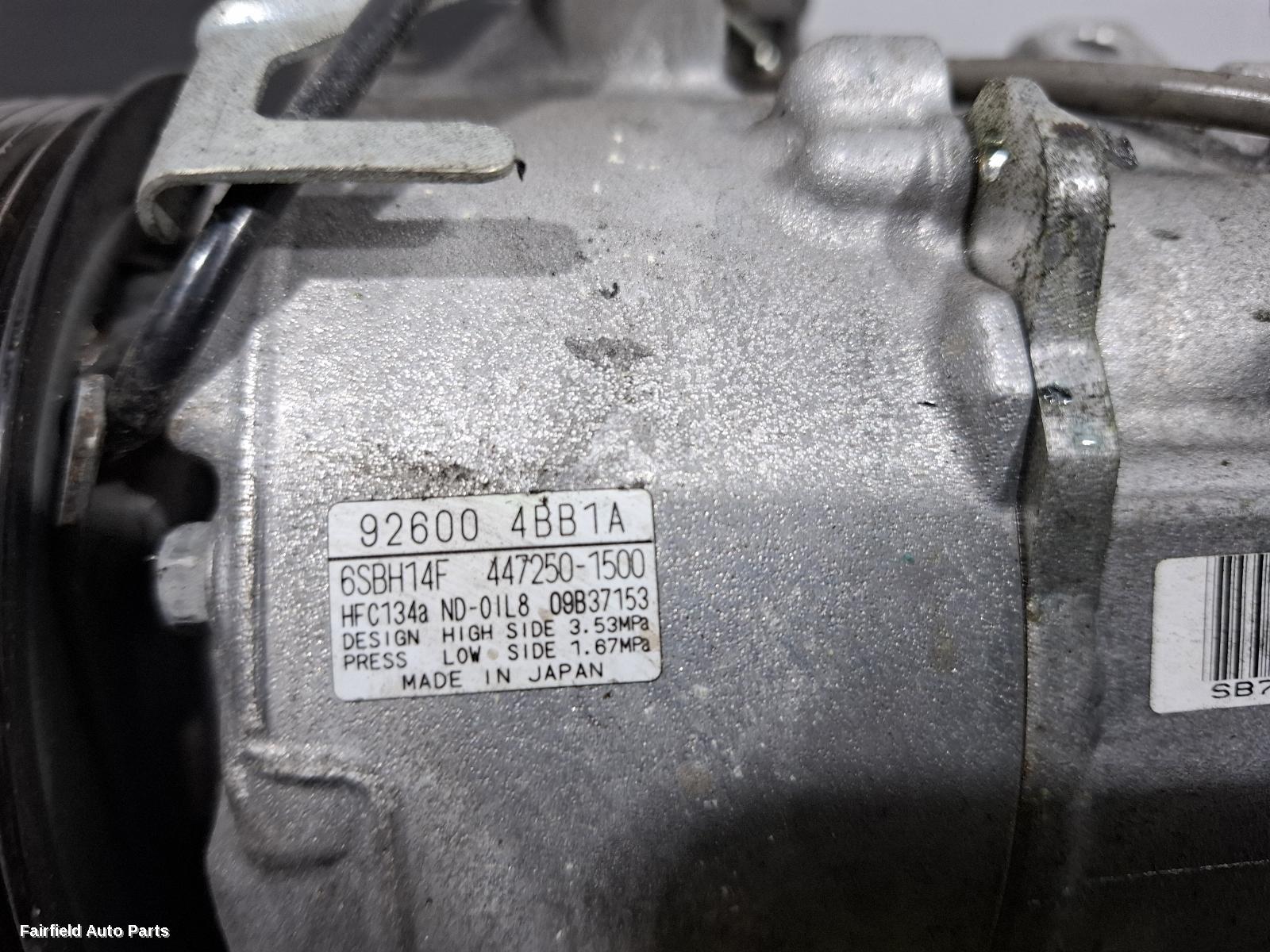 2014-2022 Nissan Xtrail A C Compressor