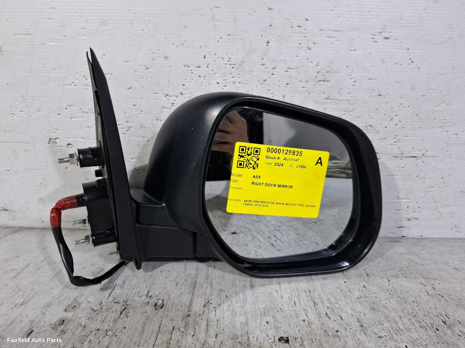 2010-2024 Mitsubishi Asx Right Door Mirror