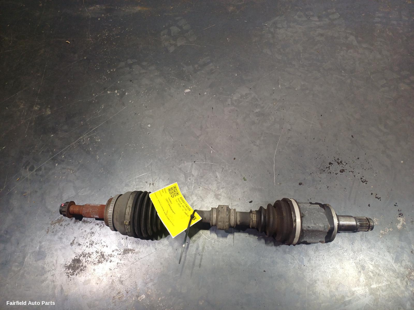 2012-2017 Toyota Camry Left Driveshaft