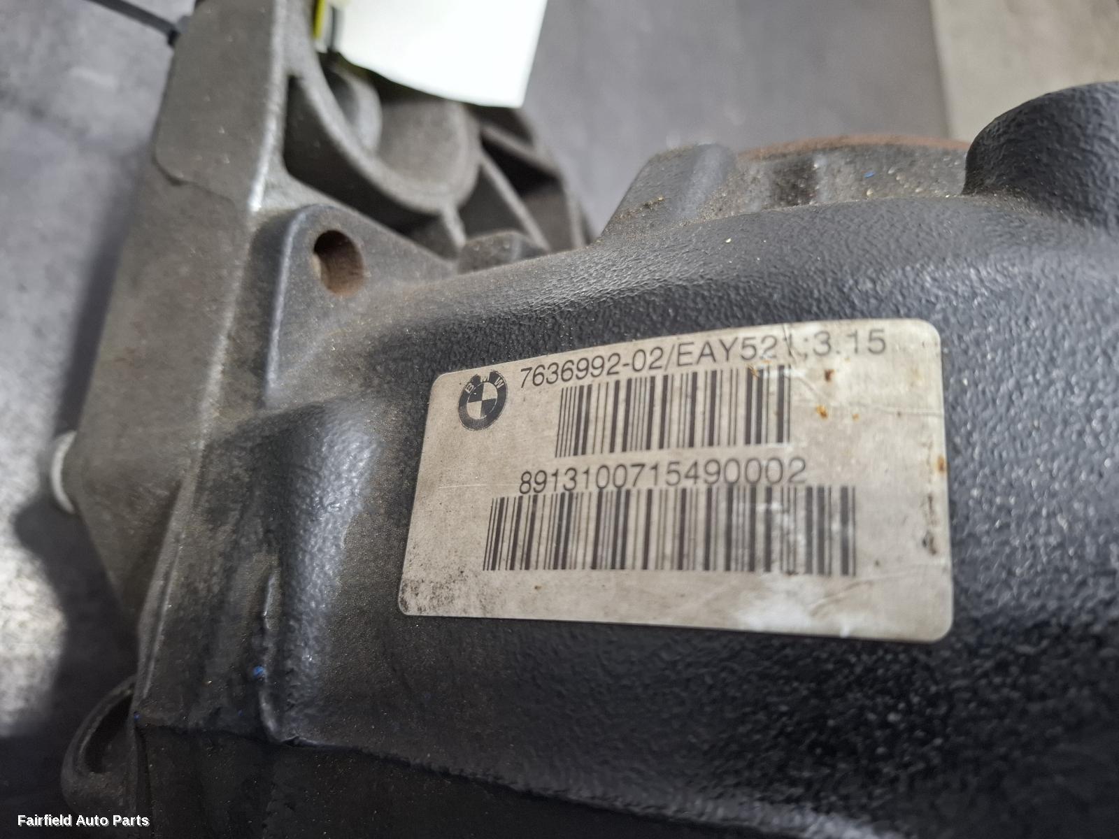 2013-2018 Bmw X5 Differential Centre