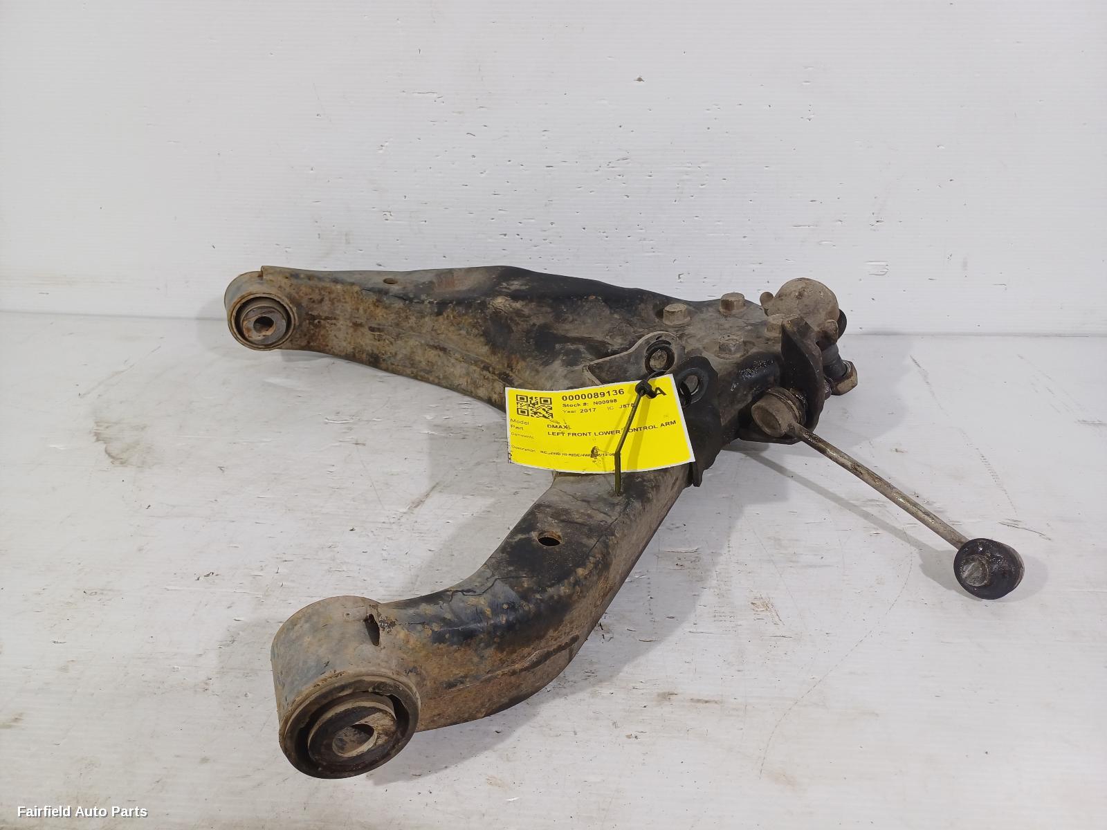 2012-2020 Isuzu Dmax Left Front Lower Control Arm