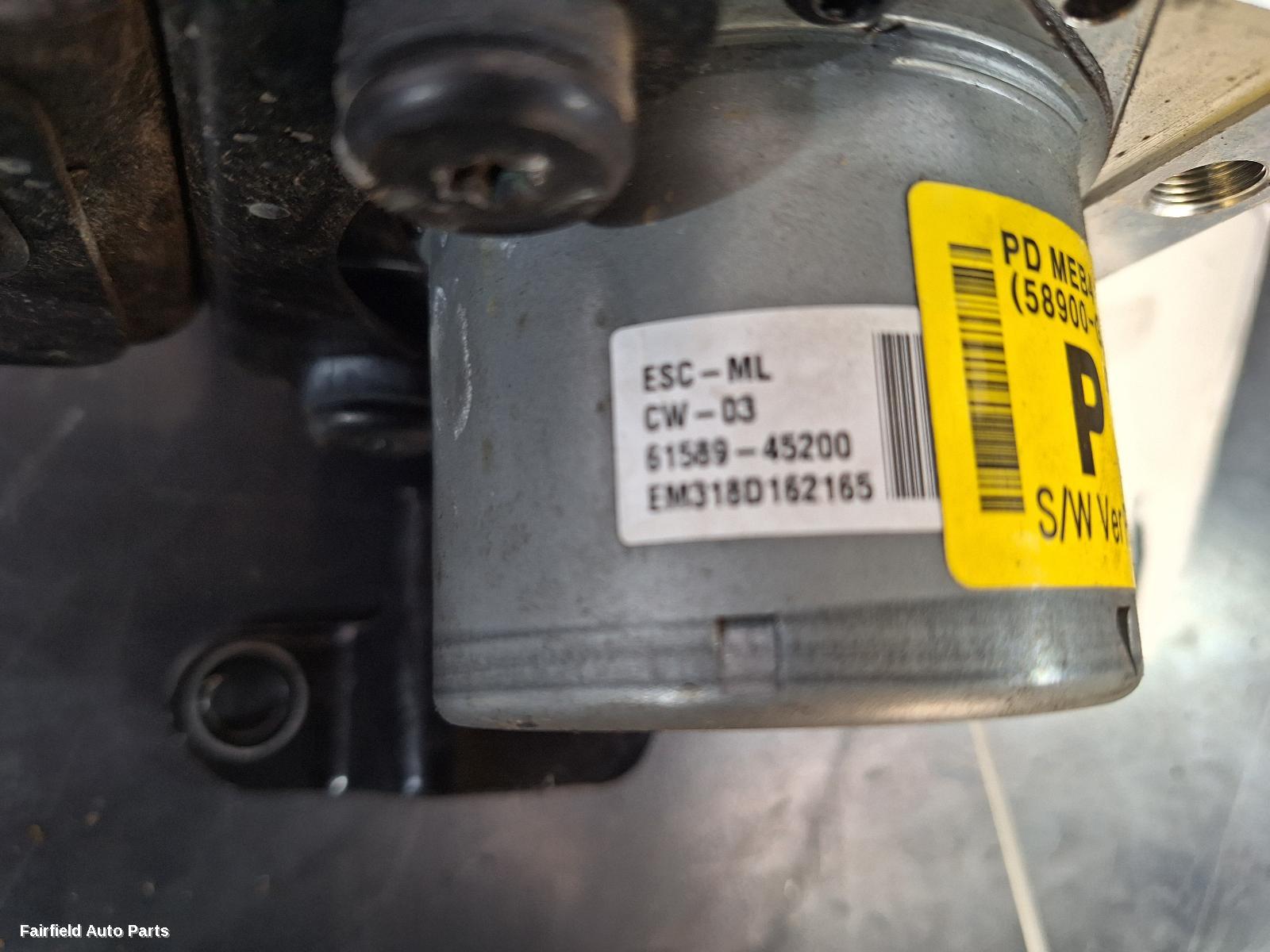 2017-2026 Hyundai I30 Abs Pump Modulator
