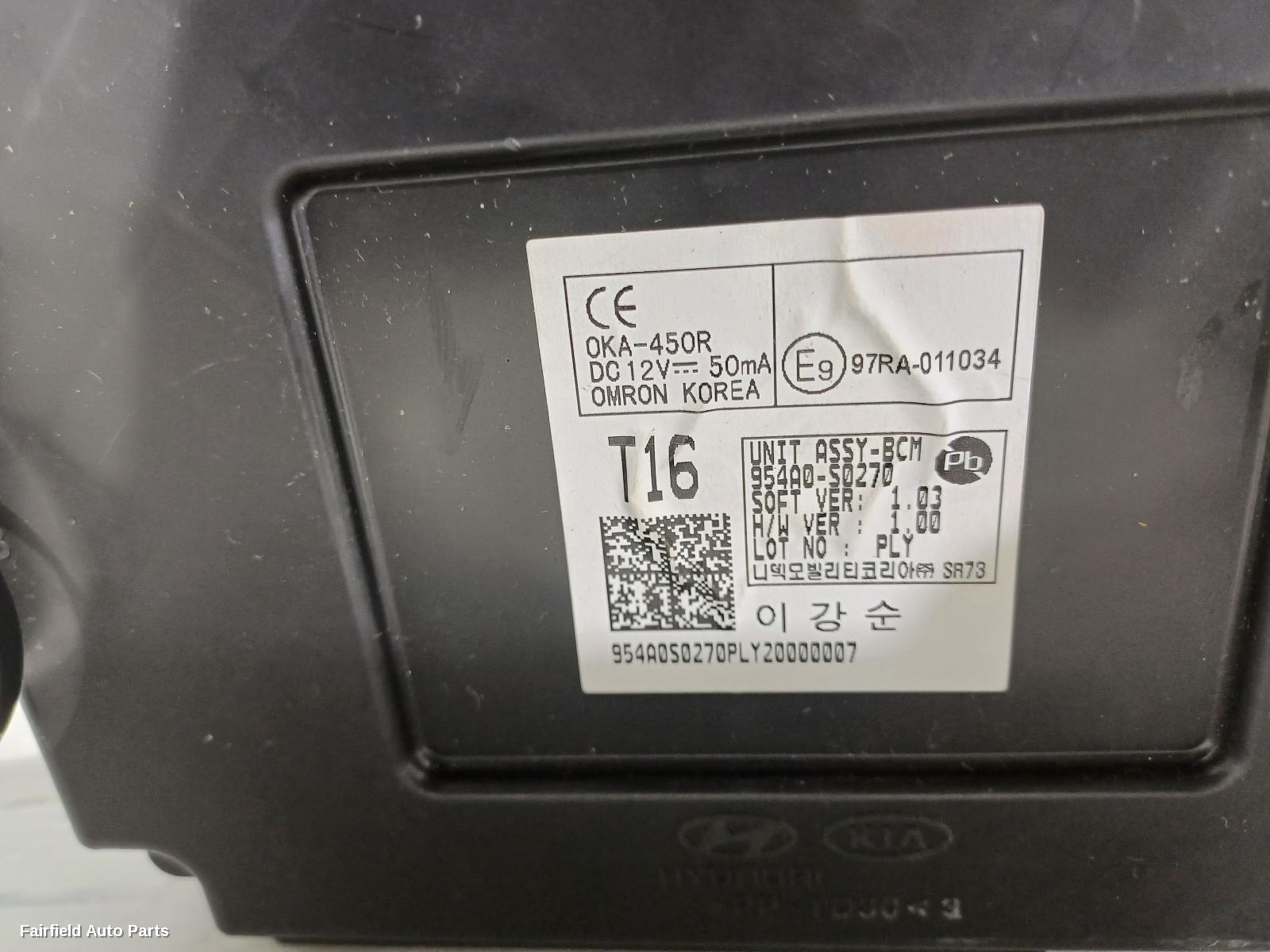 2017-2026 Hyundai I30 Ecu