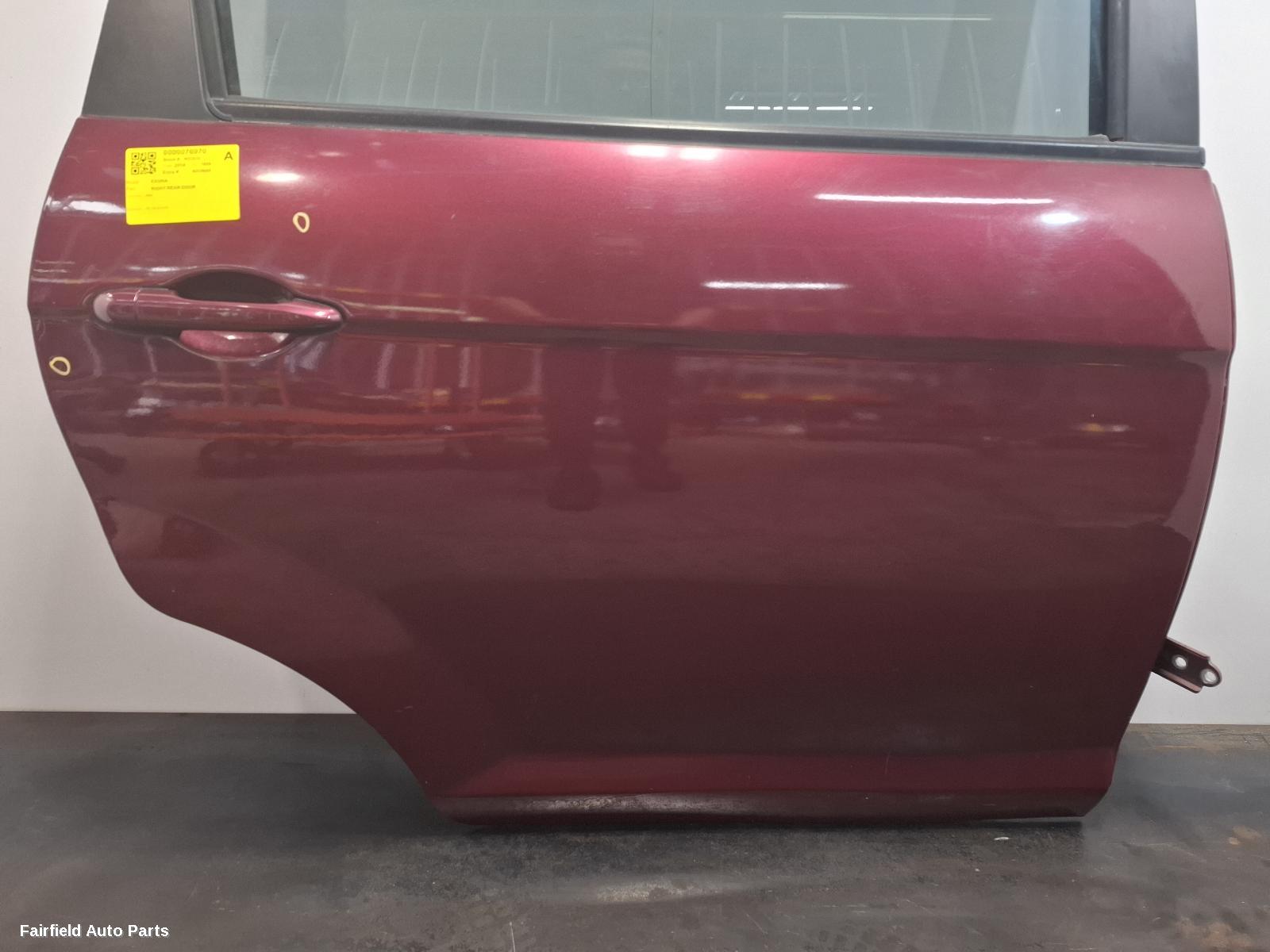 2013-2016 Proton Exora Right Rear Door Sliding