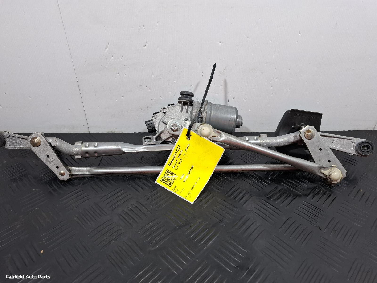 2016-2025 Suzuki Ignis Wiper Motor