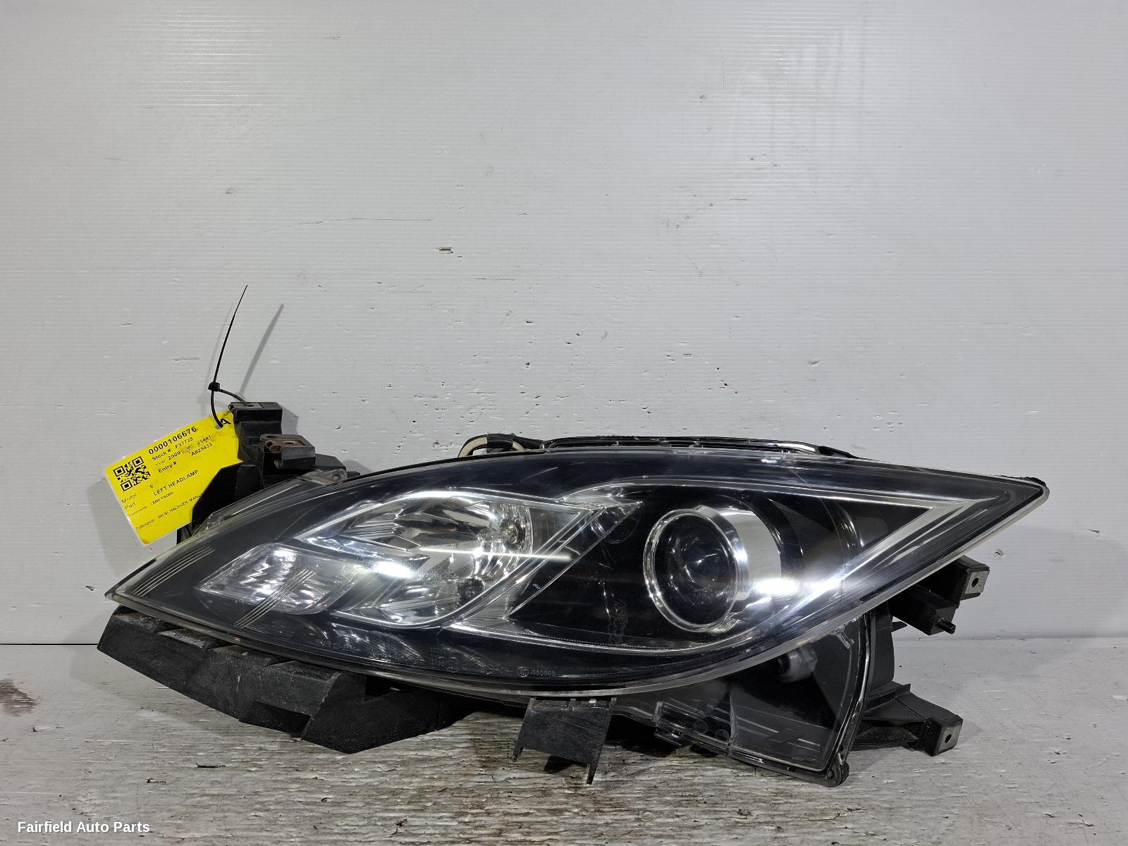 2008-2010 Mazda 6 Left Headlamp