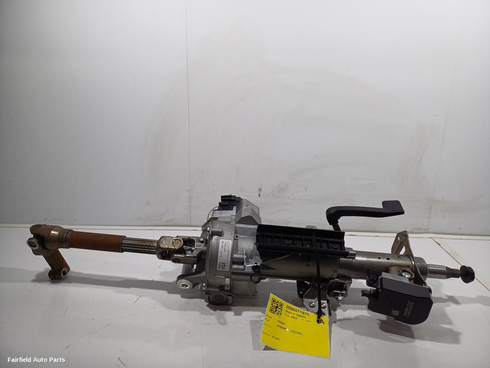 2020-2026 Ford Puma Steering Column