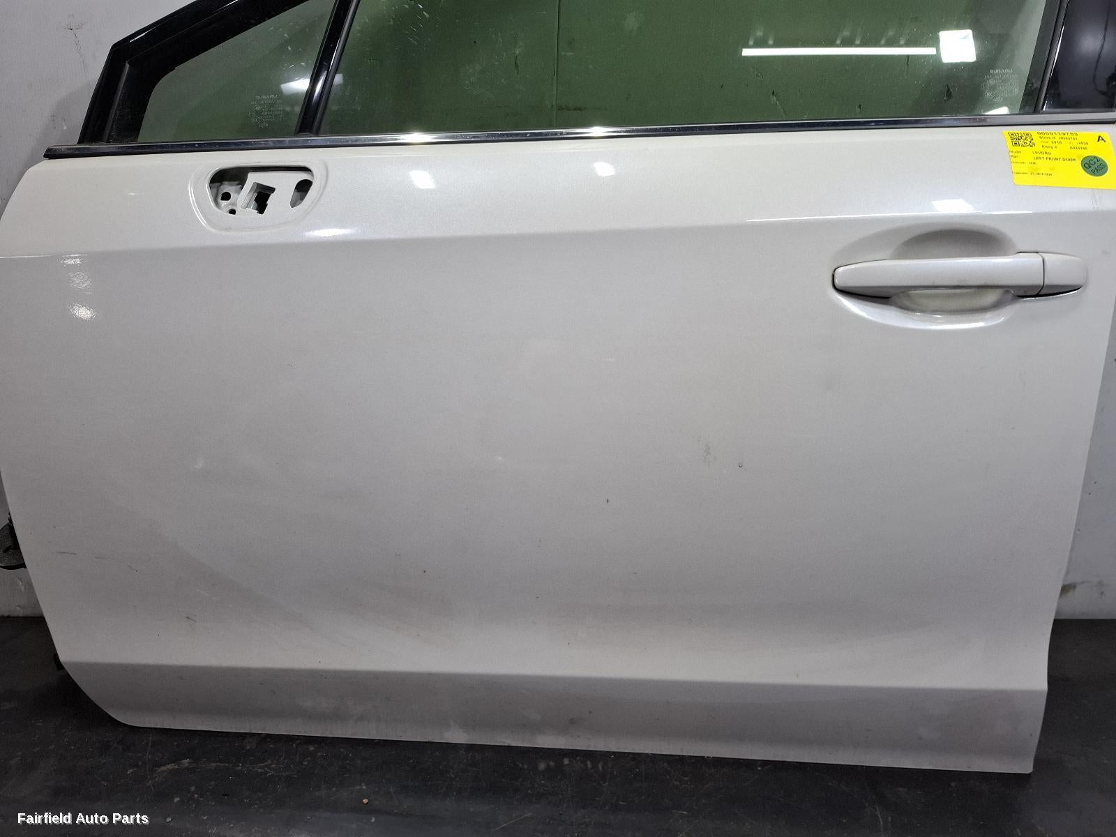 2016-2020 Subaru Levorg Left Front Door