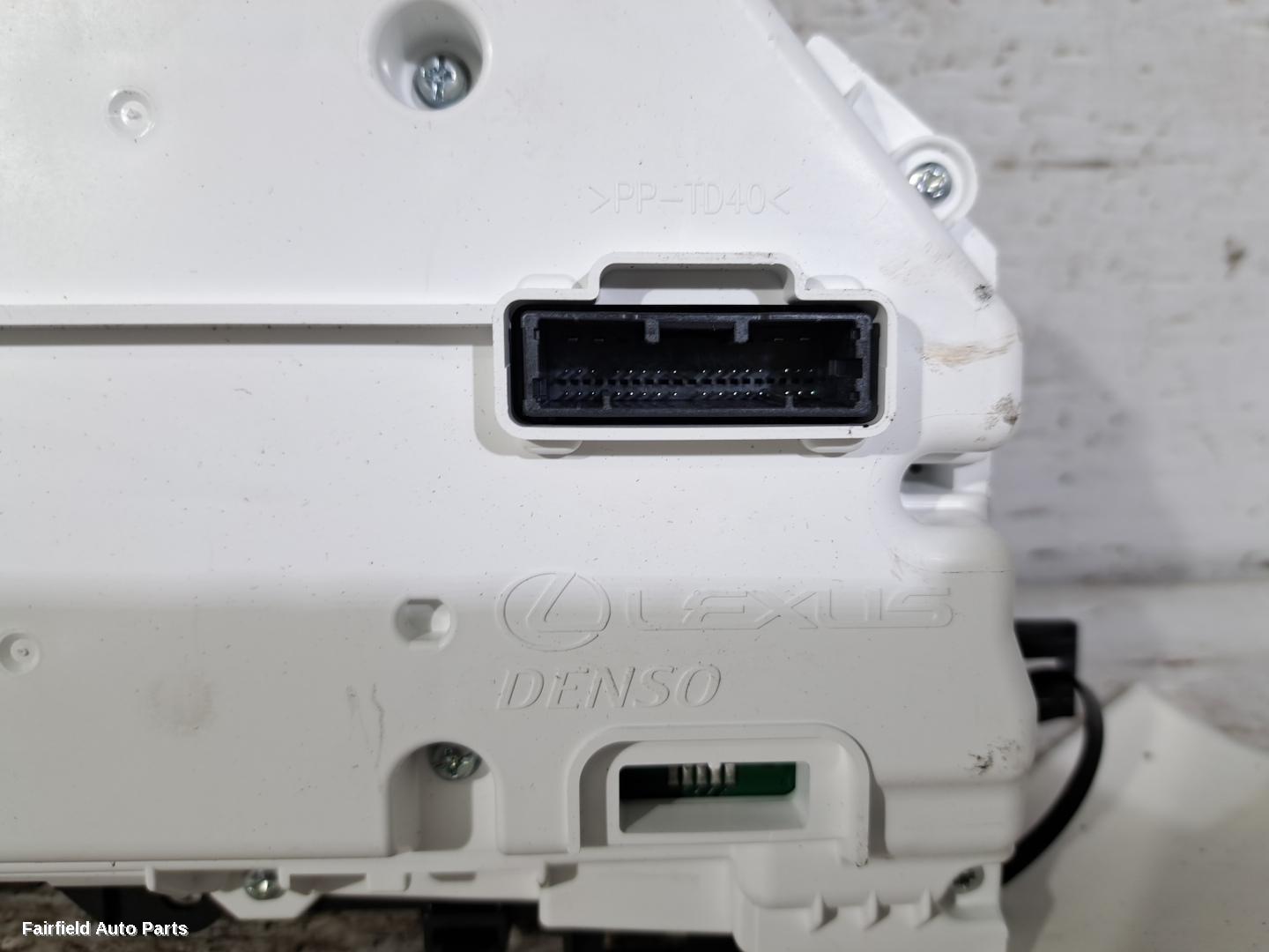 2021-2026 Lexus Nx Instrument Cluster