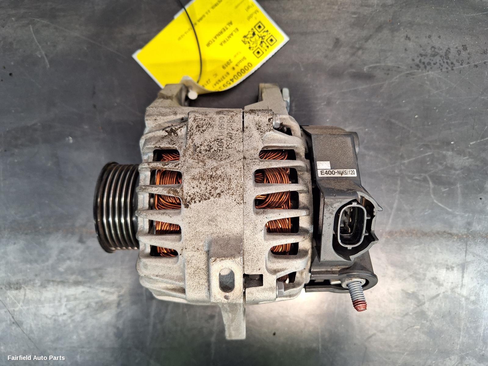 2015-2020 Hyundai Elantra Alternator