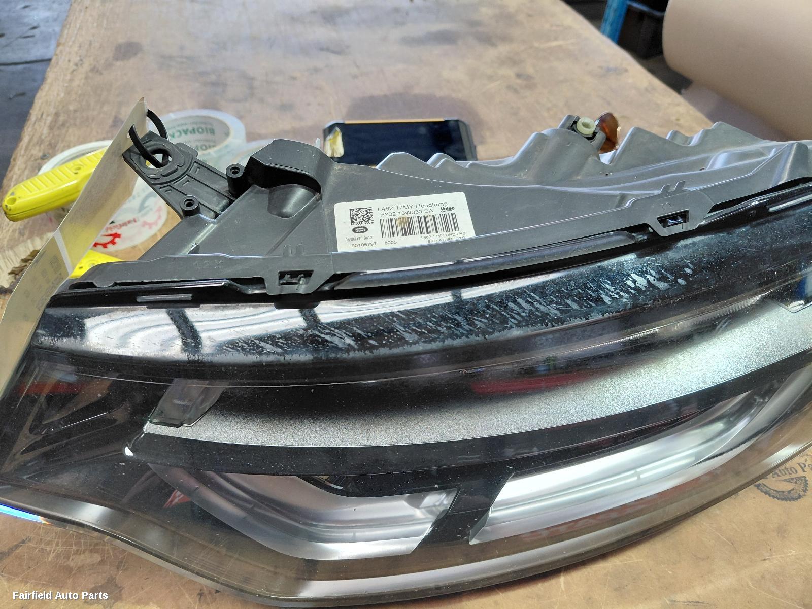 2016-2020 Land Rover Discovery Left Headlamp