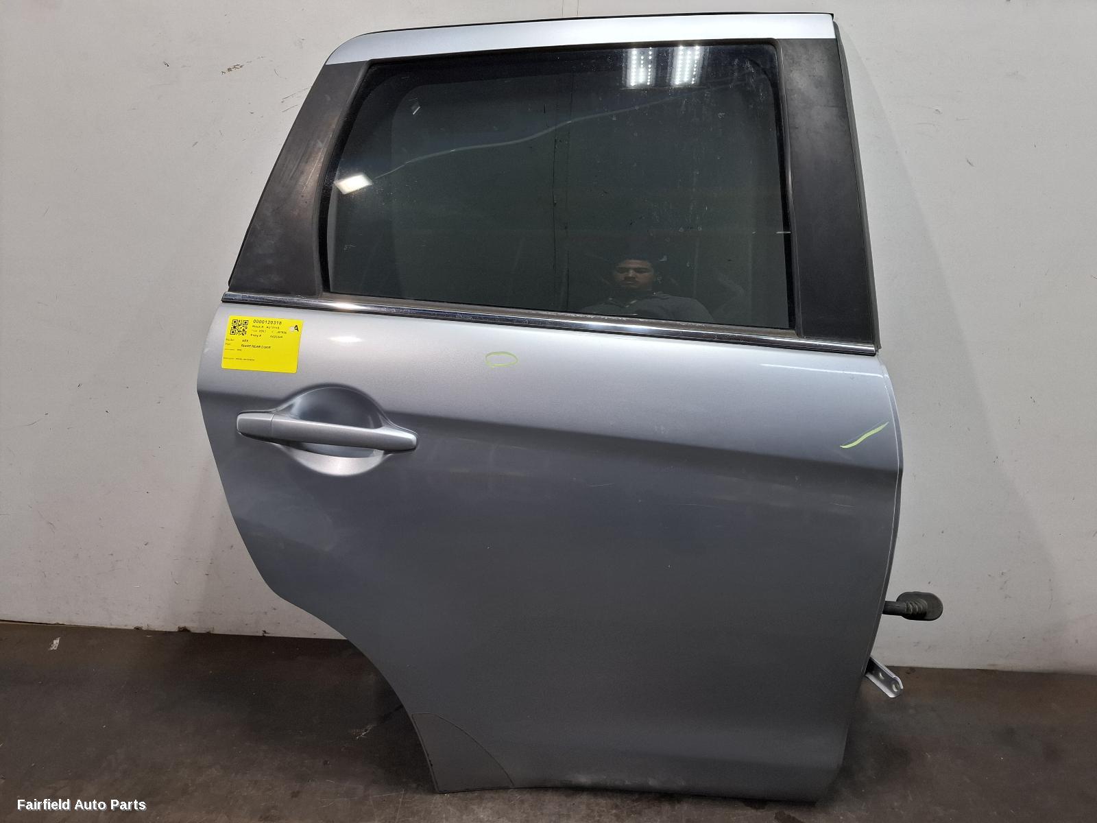 2010-2018 Mitsubishi Asx Right Rear Door Sliding
