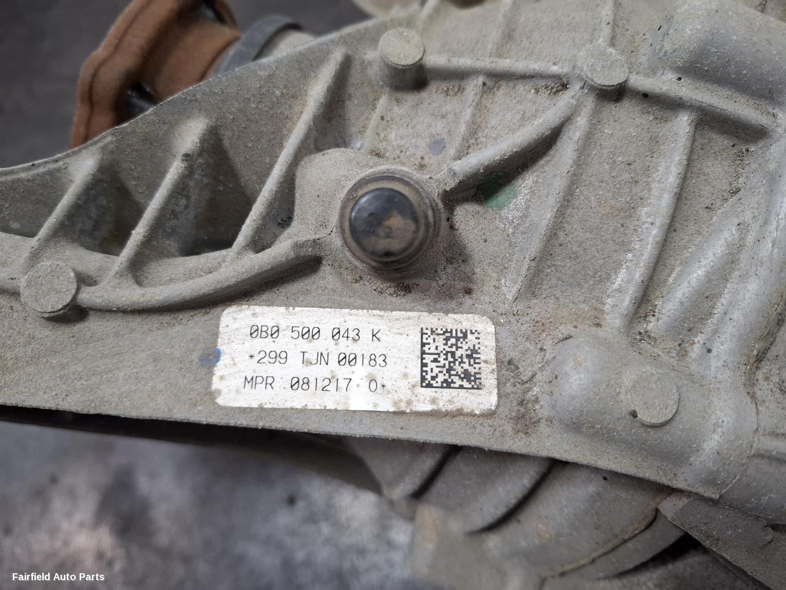 2017-2025 Audi Q5 Differential Centre