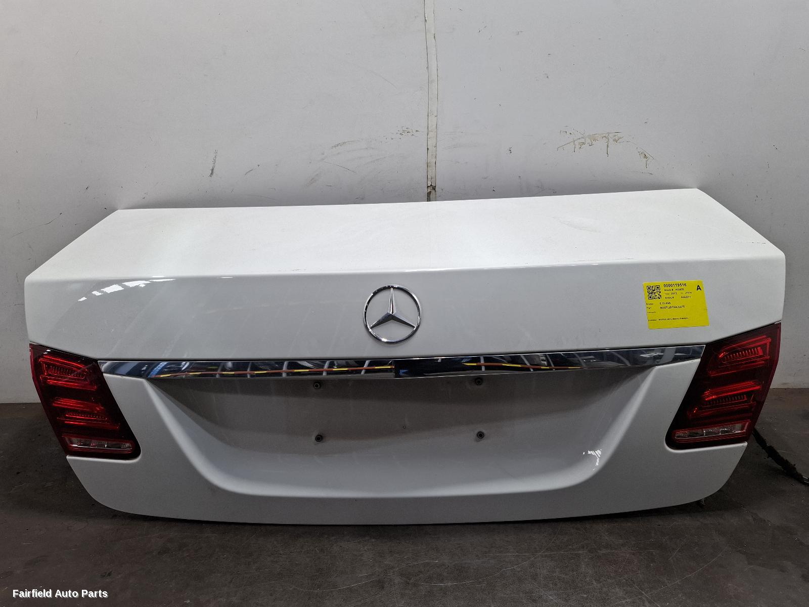 2009-2016 Mercedes E Class Bootlid Tailgate