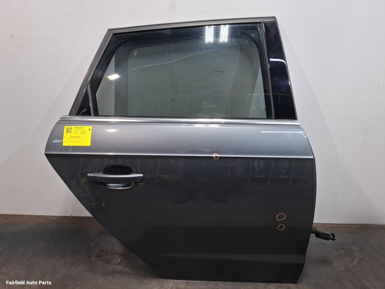 2013-2020 Audi A3 Right Rear Door Sliding