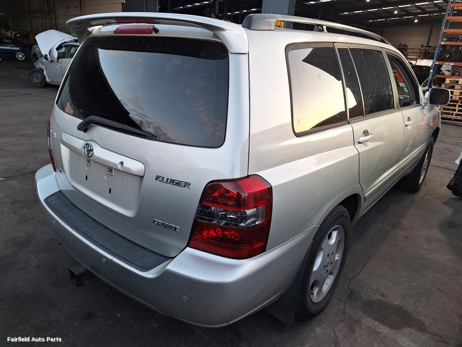 2001-2007 Toyota Kluger Bootlid Tailgate