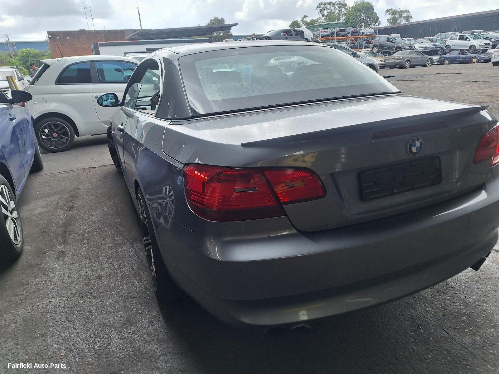2007-2009 Bmw 3 Series Bootlid Tailgate