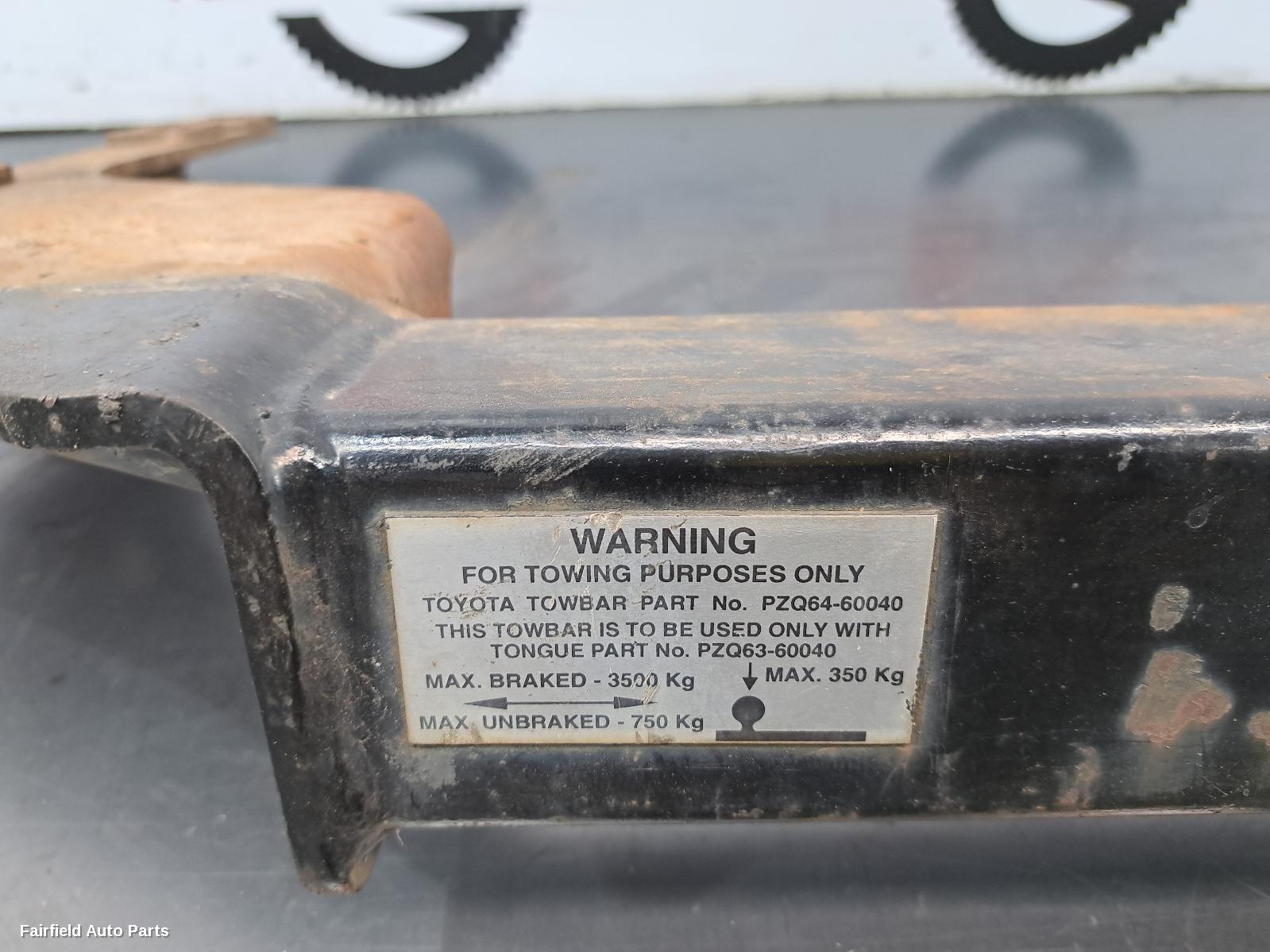 1998-2007 Toyota Landcruiser Towbar