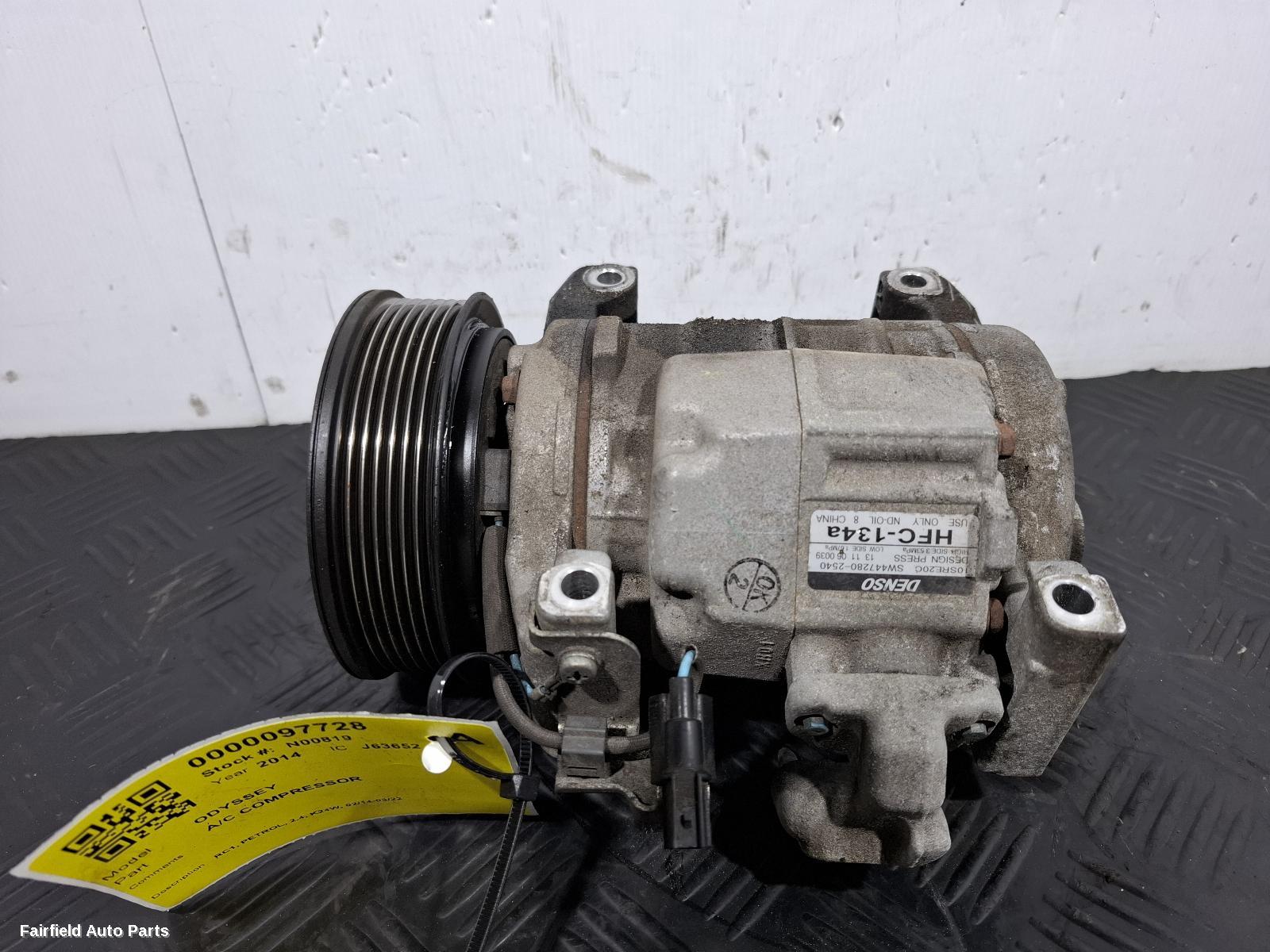 2014-2022 Honda Odyssey A C Compressor