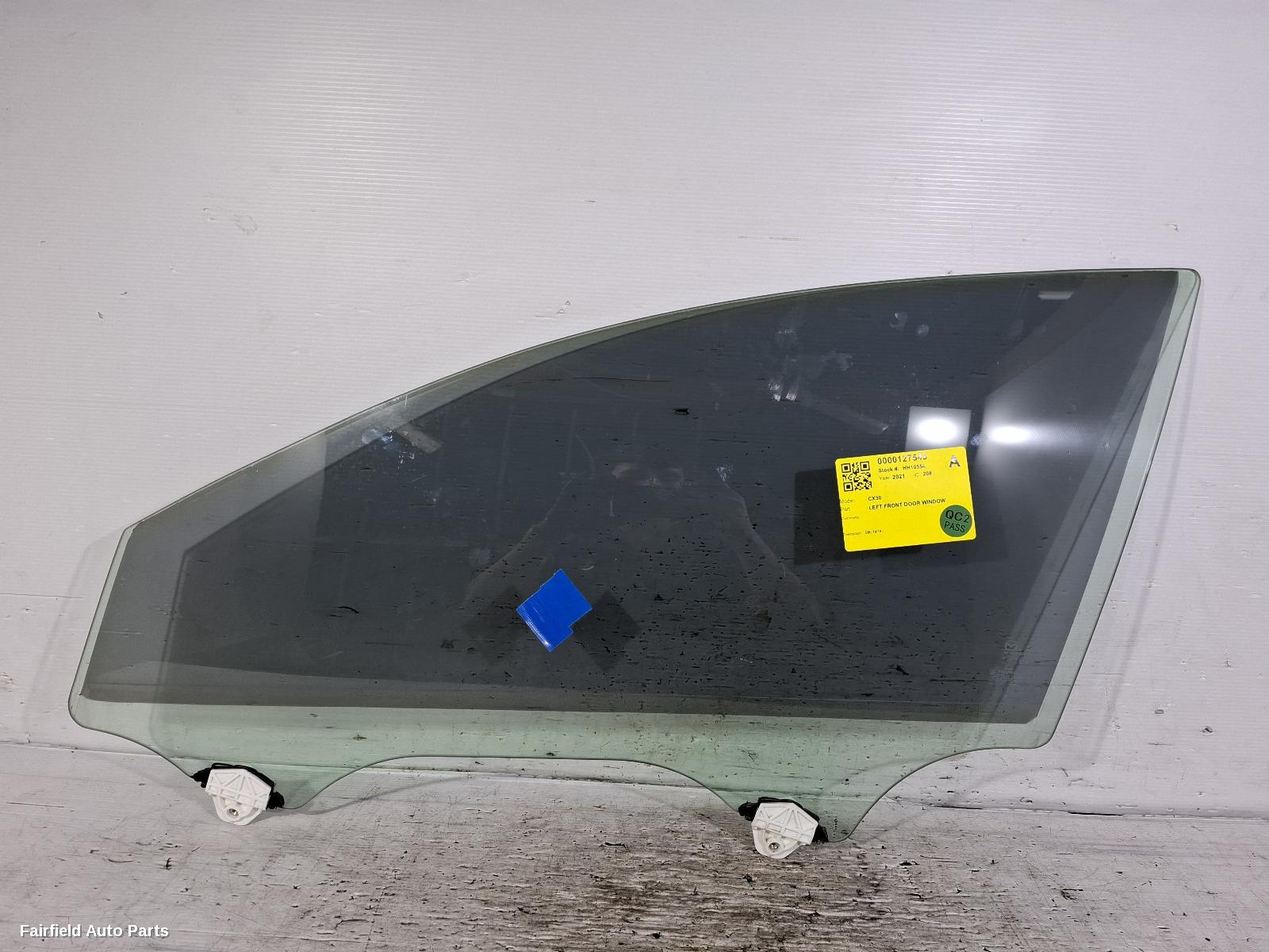 2019-2026 Mazda Cx30 Left Front Door Window