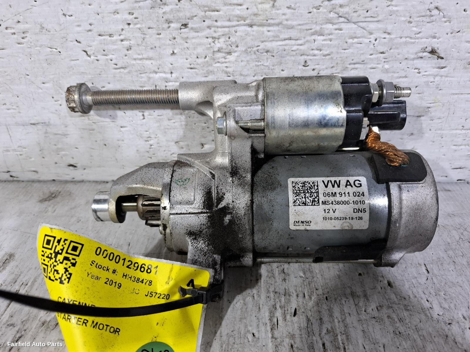 2018-2024 Porsche Cayenne Starter
