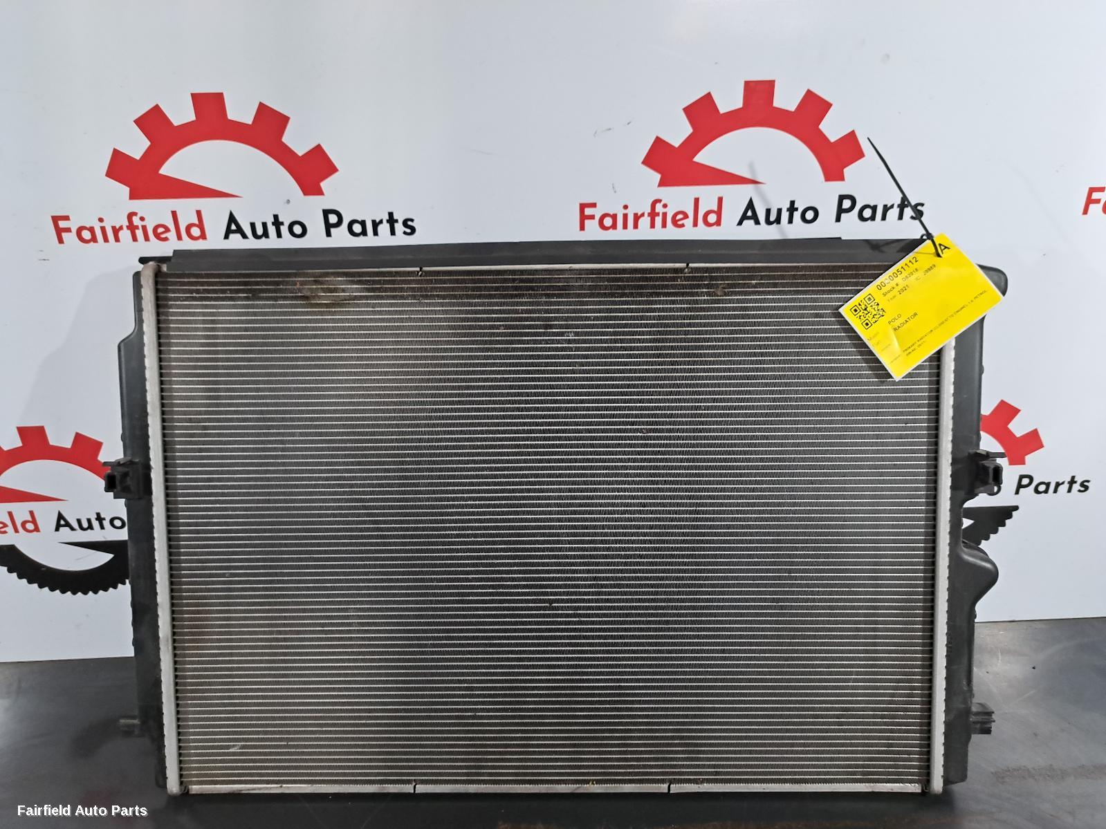 2017-2025 Volkswagen Polo Radiator