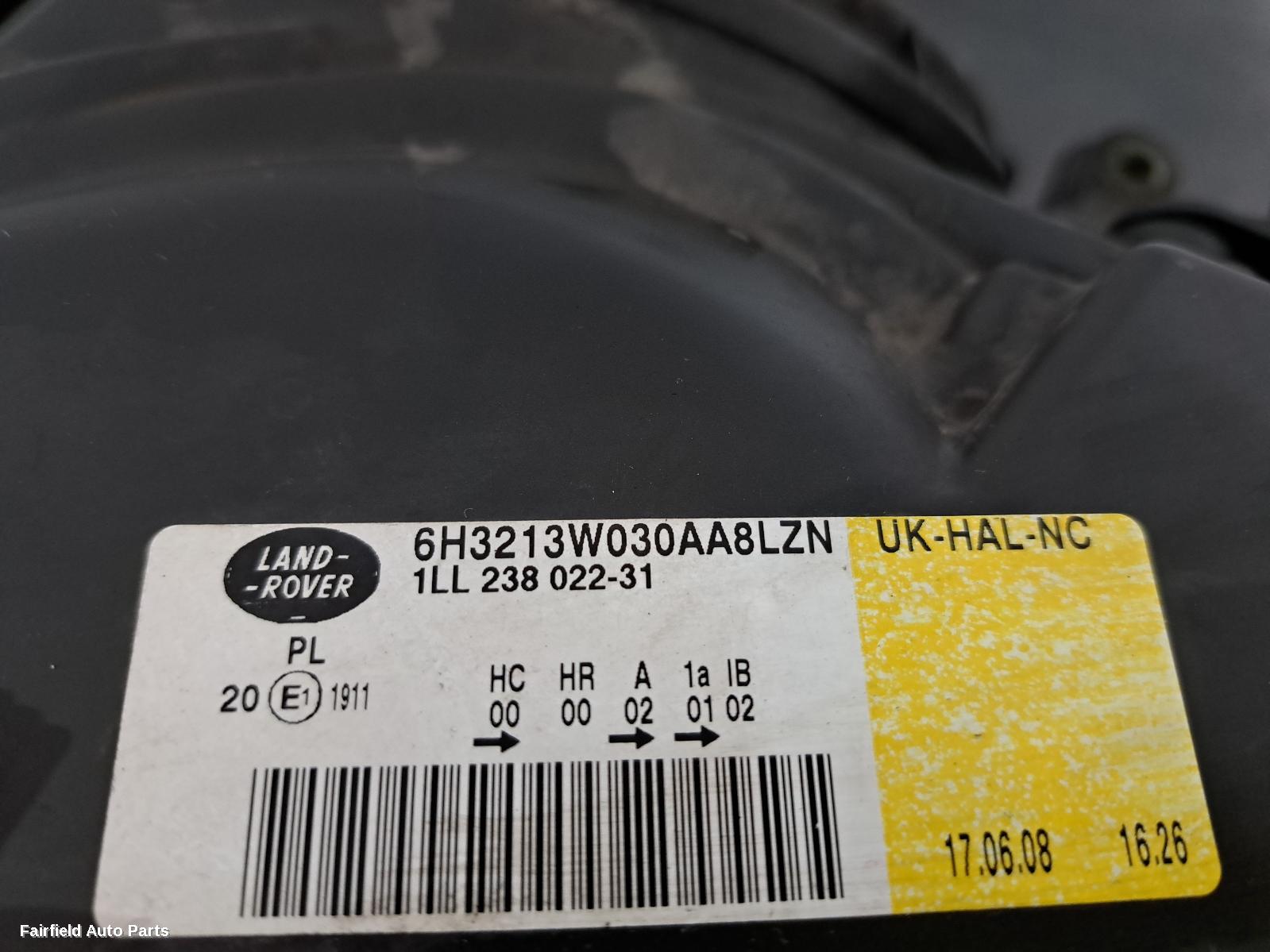 2005-2009 Land Rover Rangerover Sport Left Headlamp