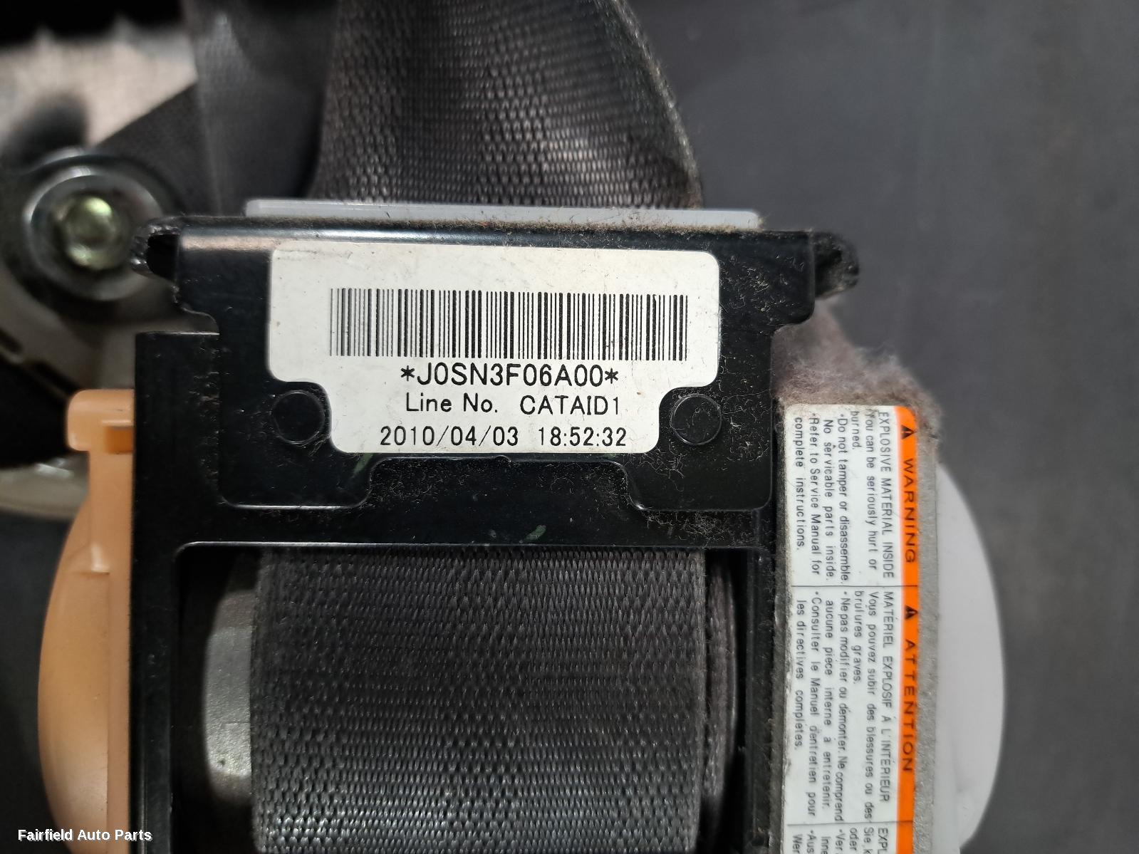 2008-2013 Honda Accord Seatbelt Stalk