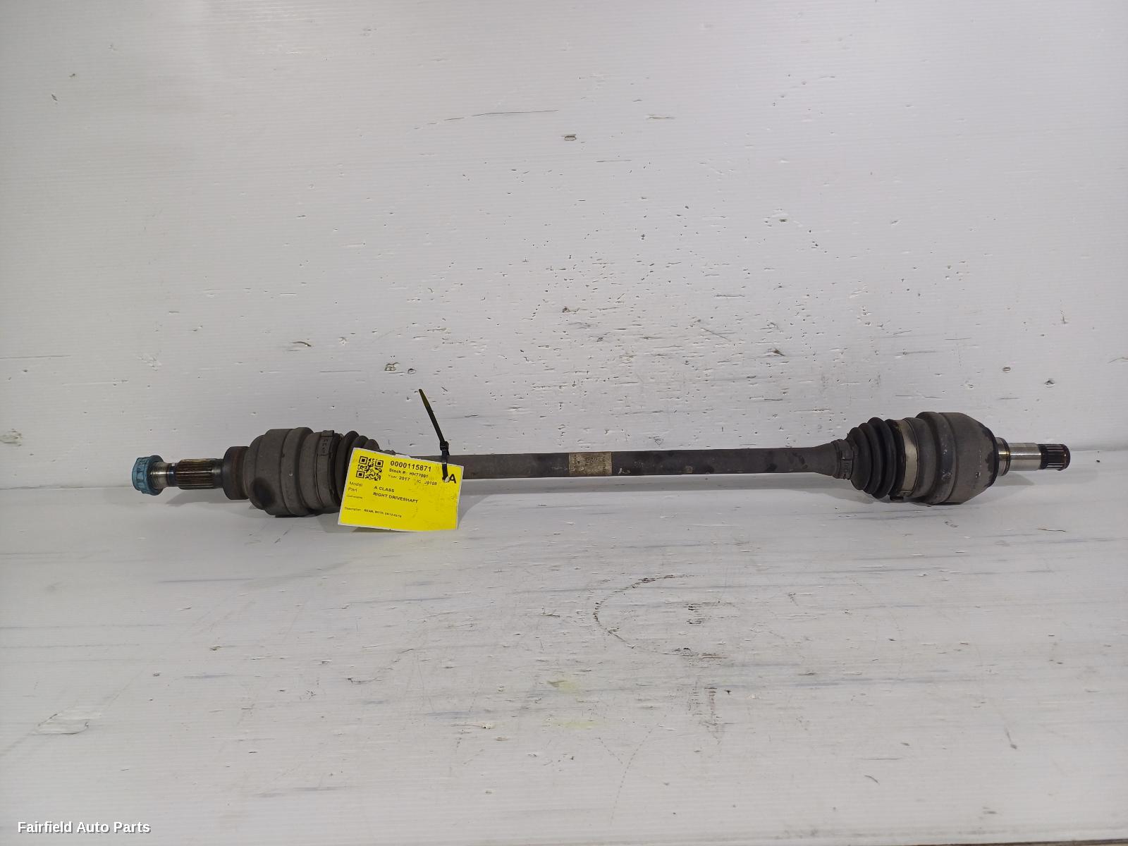 2012-2018 Mercedes A Class Right Driveshaft