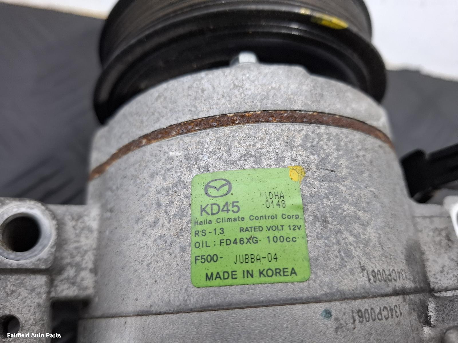 2012-2014 Mazda Cx5 A C Compressor