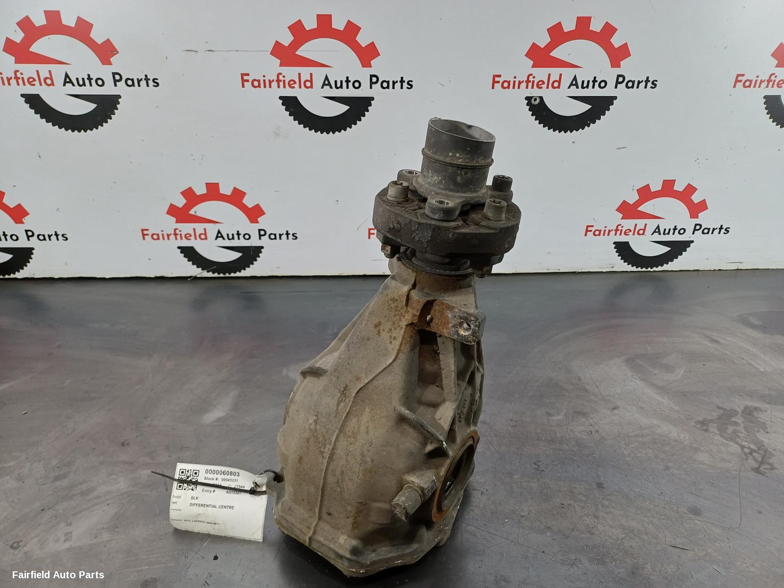 2004-2011 Mercedes Slk Differential Centre