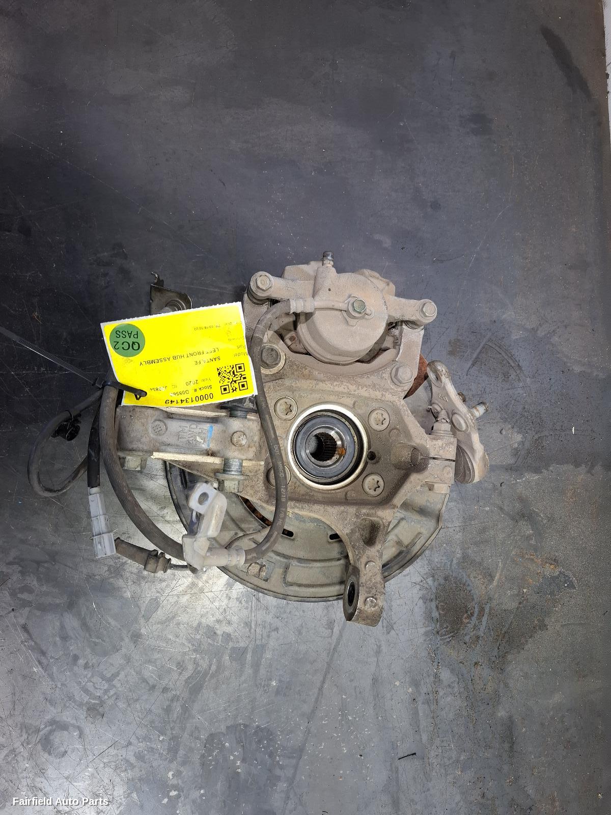 2018-2023 Hyundai Santa Fe Left Front Hub Assembly