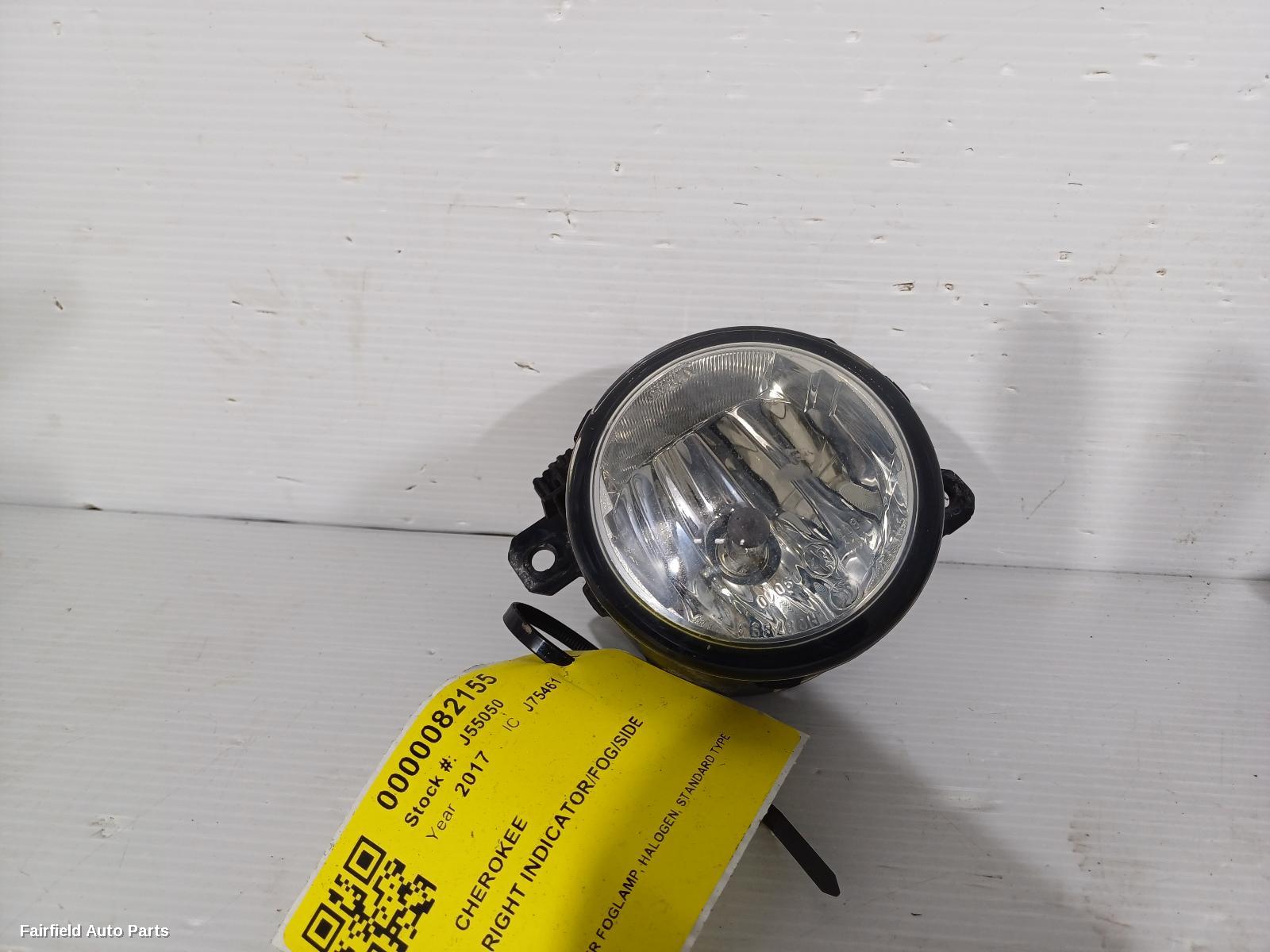 2014-2018 Jeep Cherokee Right Indicator Fog Side