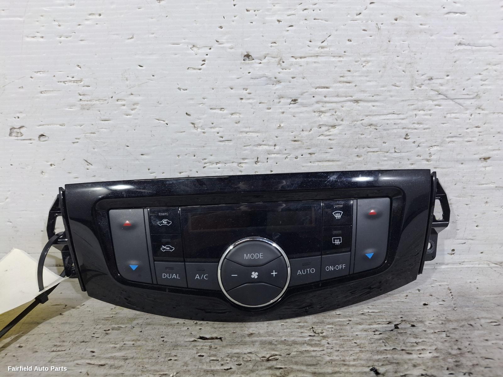 2015-2025 Nissan Navara Heater Ac Controls