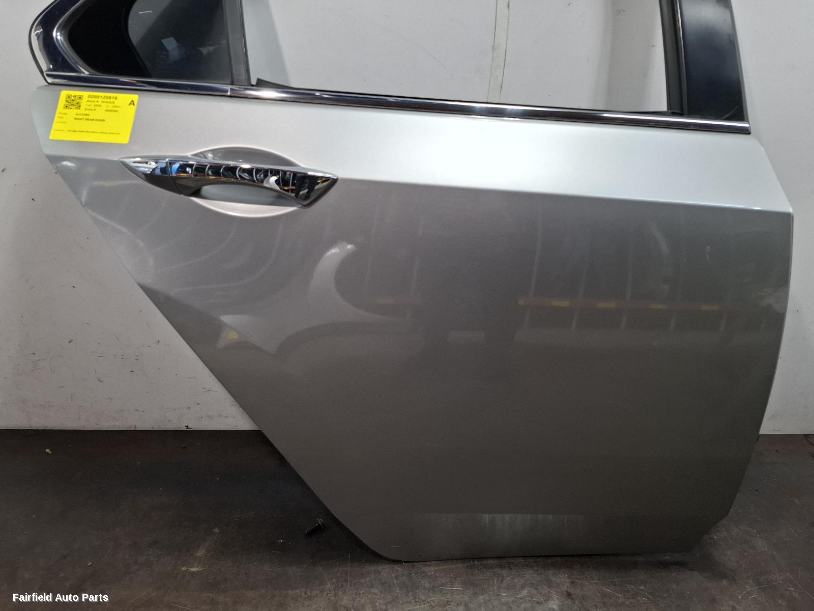 2008-2015 Honda Accord Right Rear Door Sliding