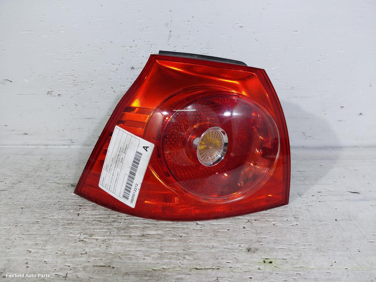 2004-2009 Volkswagen Golf Left Taillight