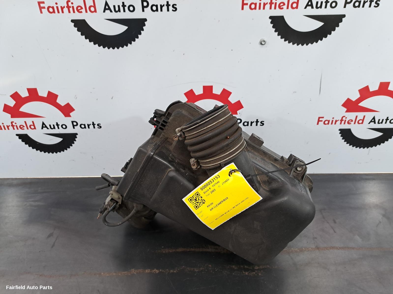 2003-2005 Lexus Rx Series Air Cleaner Box