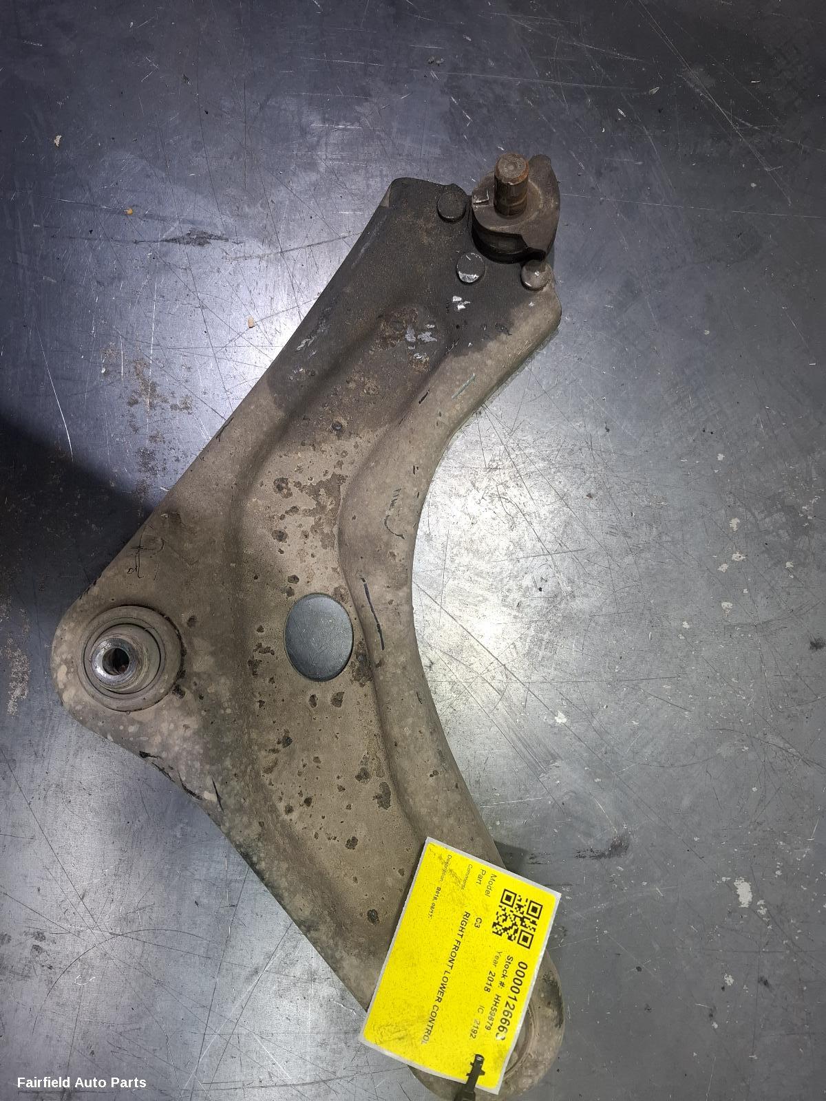 2017-2026 Citroen C3 Right Front Lower Control Arm
