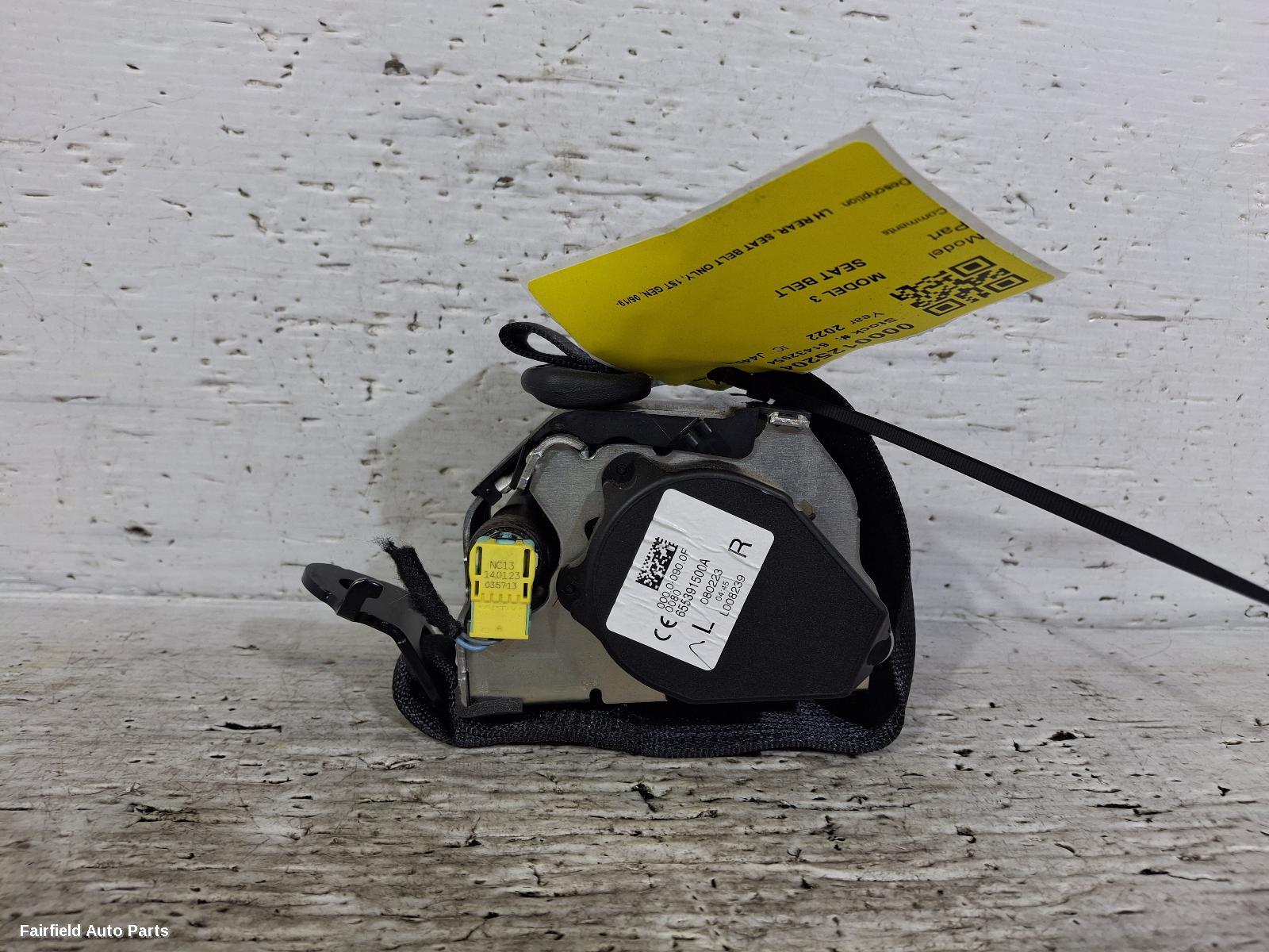 2019-2024 Tesla Model 3 Seatbelt Stalk