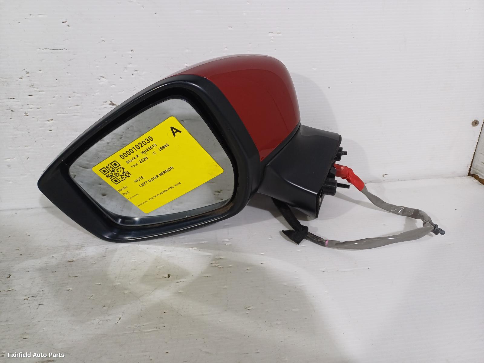 2015-2020 Nissan Note Left Door Mirror