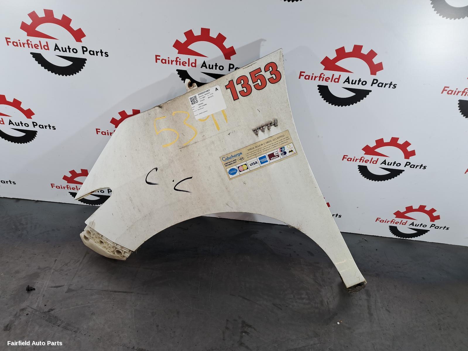 2006-2020 Toyota Tarago Left Guard