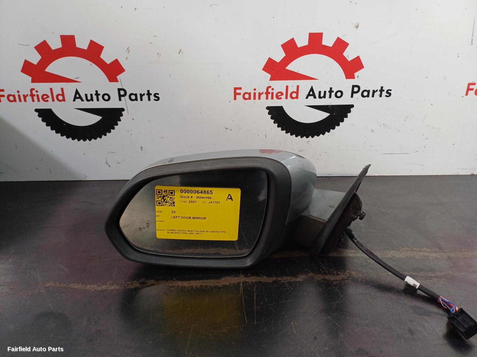 2017-2024 Mg Zs Left Door Mirror