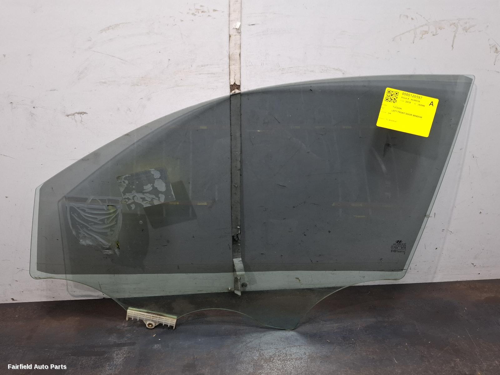 2015-2021 Hyundai Tucson Left Front Door Window
