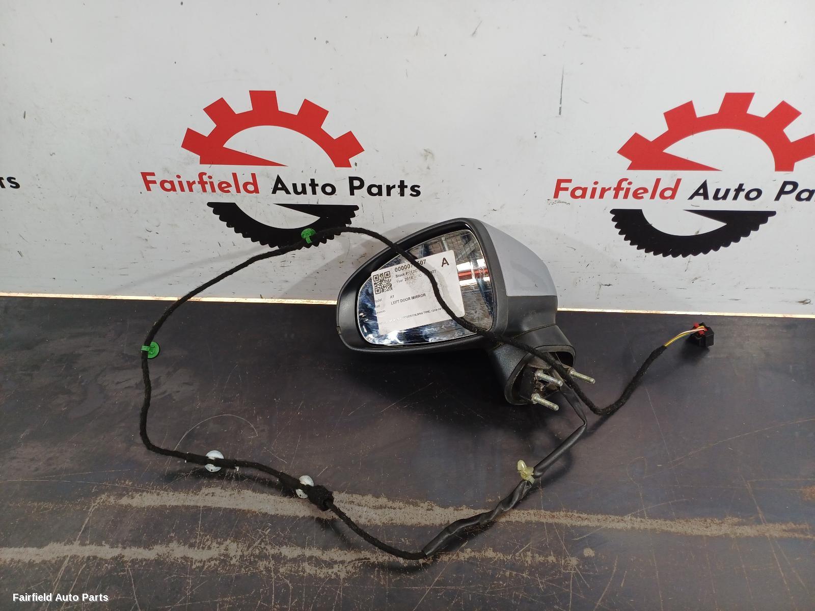 2010-2018 Audi A1 Left Door Mirror